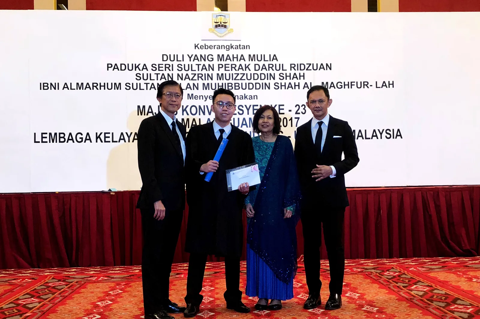 CLP prize presentation