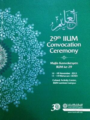 IIUM convocation connected with YTAH-sponsored law awards